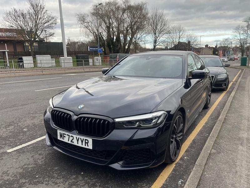 Used BMW 520 M Sport 2022 Black Sedan