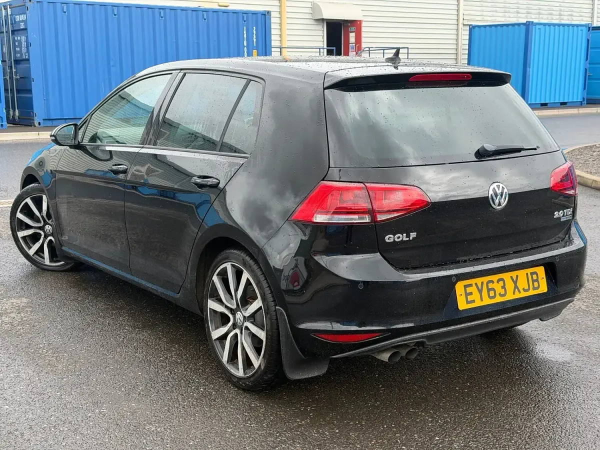 Used VW Golf VII GT 2013 Black Hatchback