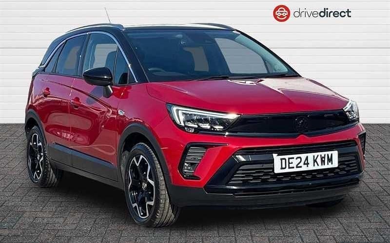 Used Vauxhall Crossland Ultimate 110 HP (80 kW) 2024 Red SUV
