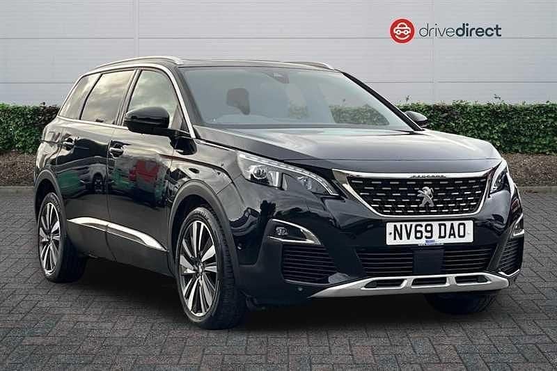 Used Peugeot 5008 Premium 130 HP (95 kW) 2019 Black SUV
