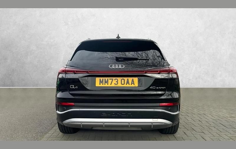Used Audi Q4 e-tron S-Line 150 kW (204 HP) 2023 Black SUV