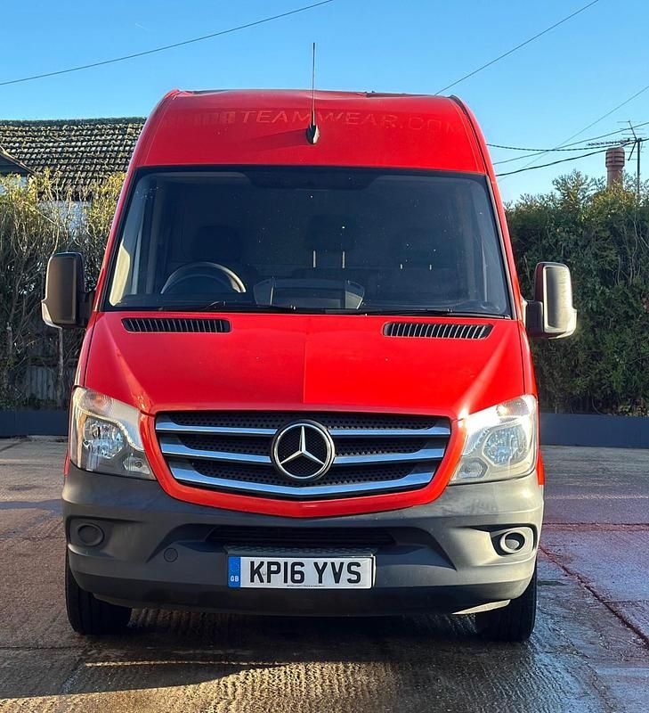 Used Mercedes Sprinter 2016 Red Van
