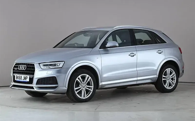 Begagnad Audi Q3 S-Line 179 HK (131 kW) 2018 Silver SUV
