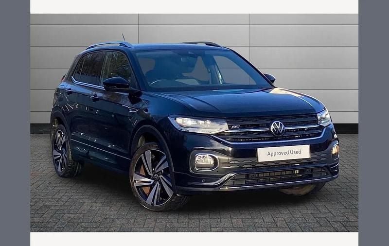Used VW T-Cross R-line 110 HP (80 kW) 2021 Black SUV