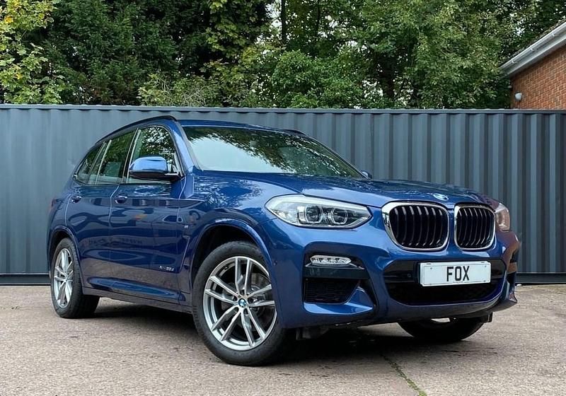 Used BMW X3 M Sport 190 HP (139 kW) 2018 Blue SUV