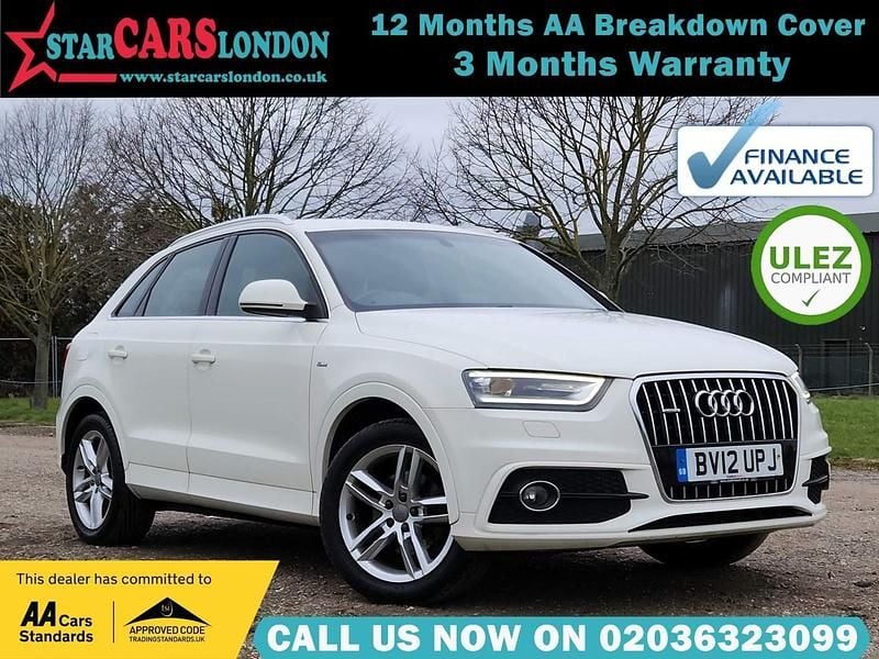 White Used 2012 Audi Q3 S-Line SUV | £8,300 (Fair price) - Image 1/4