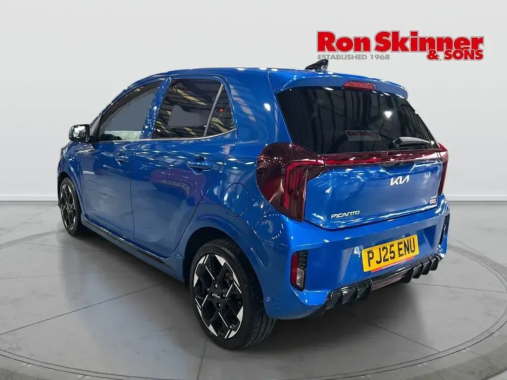 Used Kia Picanto GT-Line 2025 Blue Hatchback