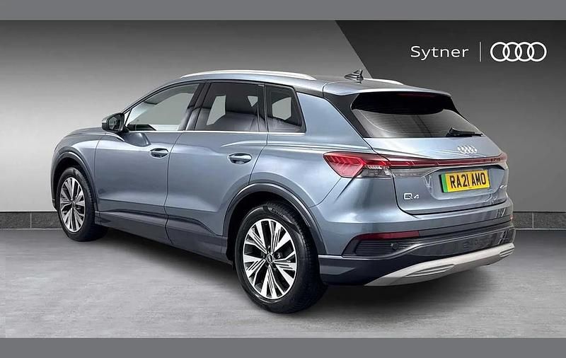 Used Audi Q4 e-tron Sport 150 kW (204 HP) 2021 Blue SUV