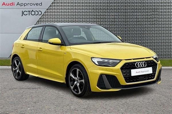 Yellow Used 2021 Audi A1 S-Line Hatchback | £12,500 (Super price) - Image 1/4