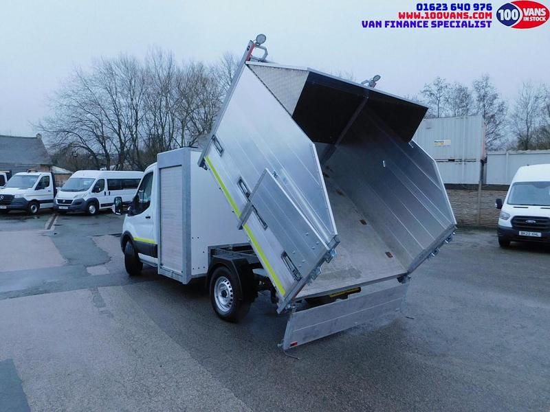 Used Ford Transit 130 HP (95 kW) 2020 White Cabriolet