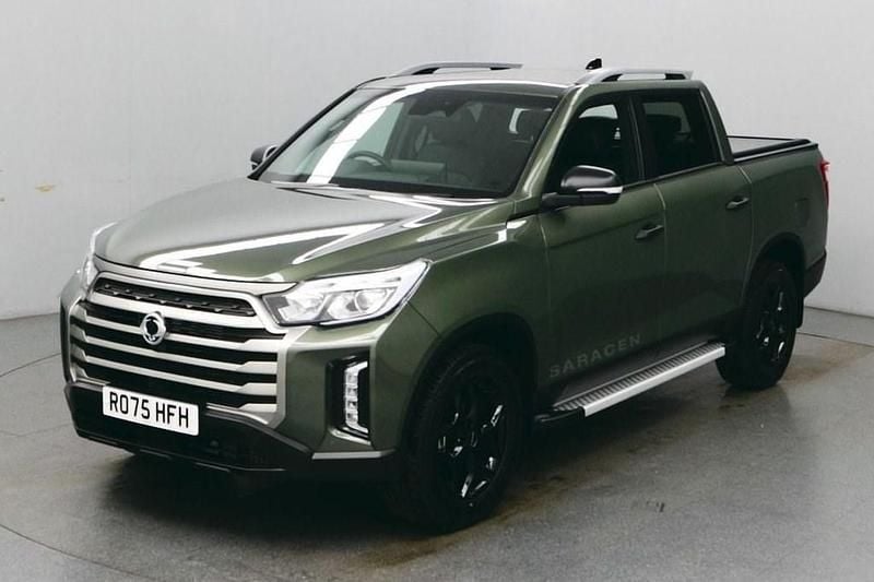 Green New 2025 Ssangyong (KGM) Musso Pickup | £27,990 (Super price) - Image 1/4