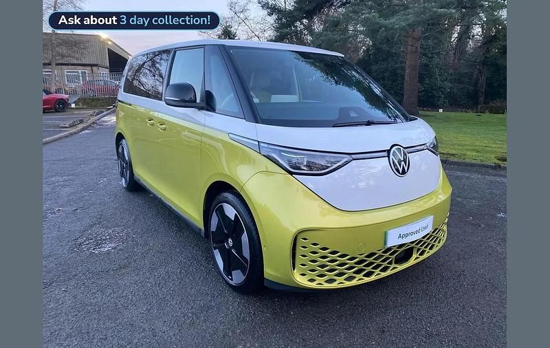 White Used 2024 VW ID. Buzz Pro MPV | £45,000 (Good price) - Image 1/2