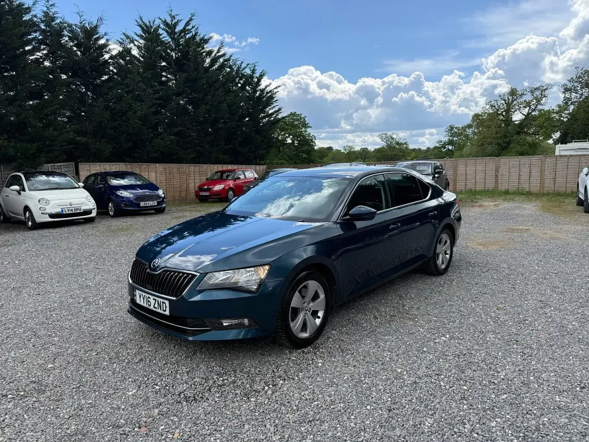 Used Skoda Superb Business Line 2016 Blue Hatchback