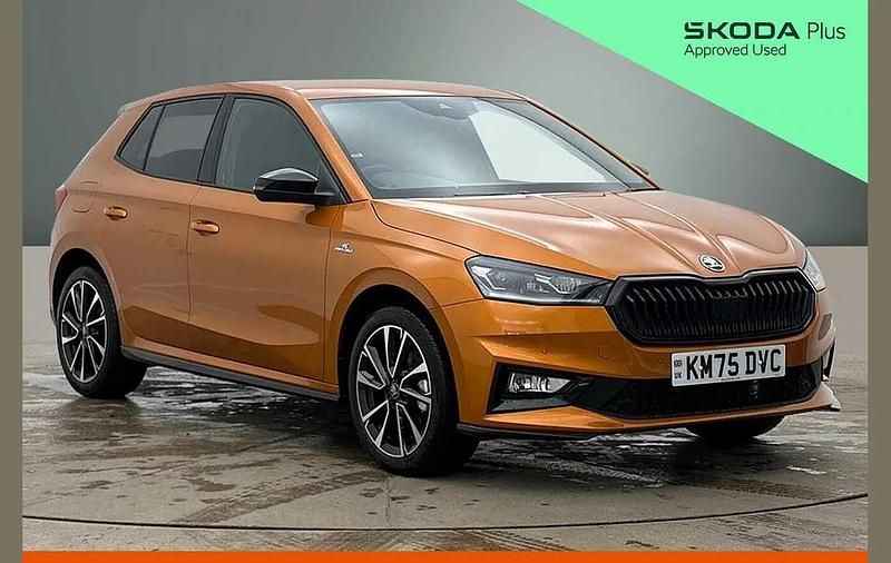 Used Skoda Fabia Monte Carlo 113 HP (83 kW) 2025 Phoenix orange metallic Hatchback