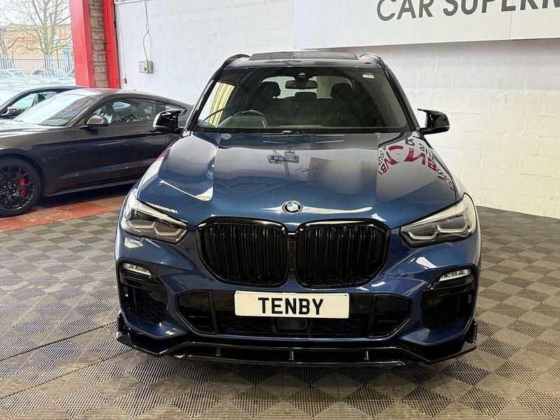 Used BMW X5 M Sport 265 HP (194 kW) 2019 Blue SUV