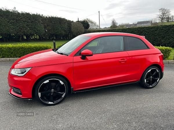 Used Audi A1 Sport 116 HP (85 kW) 2017 Red Hatchback