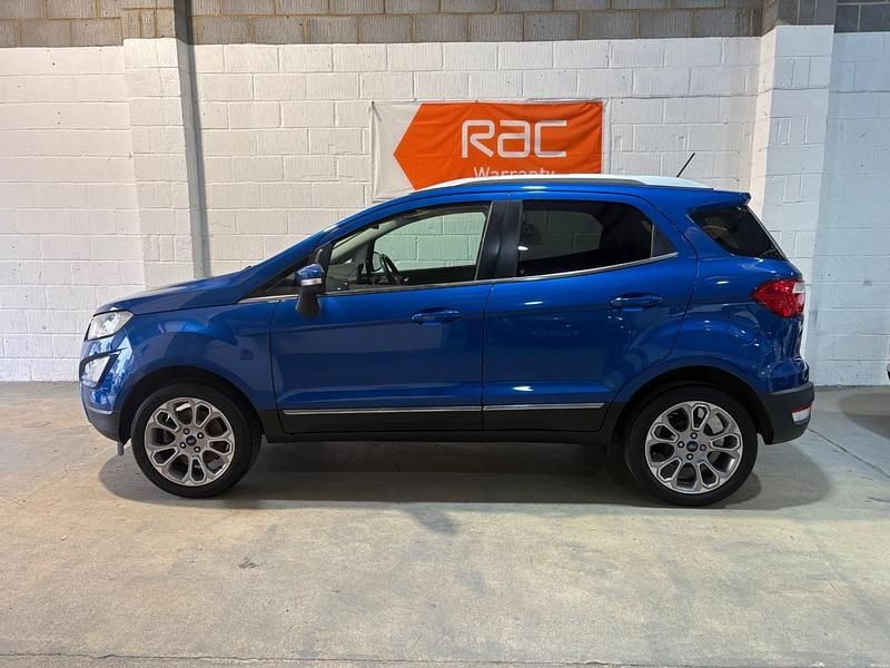 Used Ford Ecosport Titanium 2018 Blue SUV