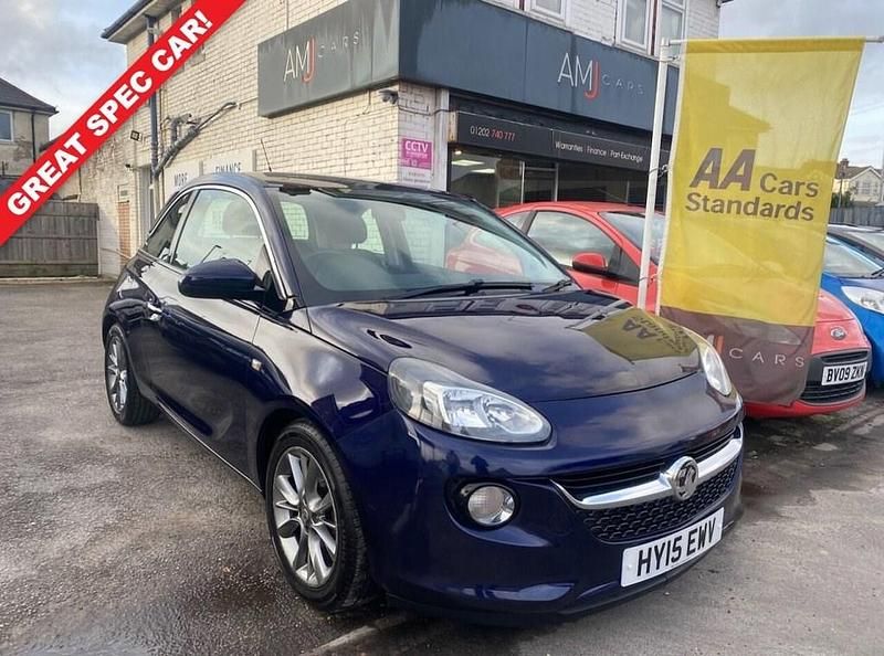 Used Vauxhall Adam Jam 87 HP (63 kW) 2015 Blue Hatchback