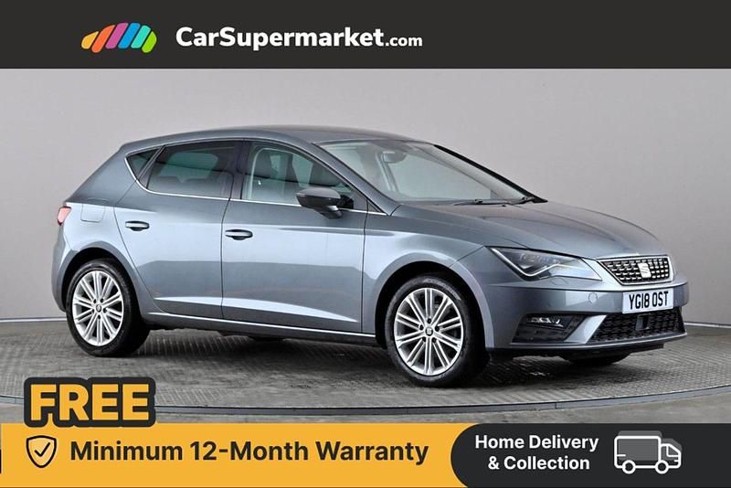 Grey Used 2018 Seat Leon XCELLENCE Hatchback | £9,697 (Fair price) - Image 1/4