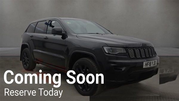 Black Used 2018 Jeep Grand Cherokee Night Eagle SUV | £18,999 (A bit pricey) - Image 1/1