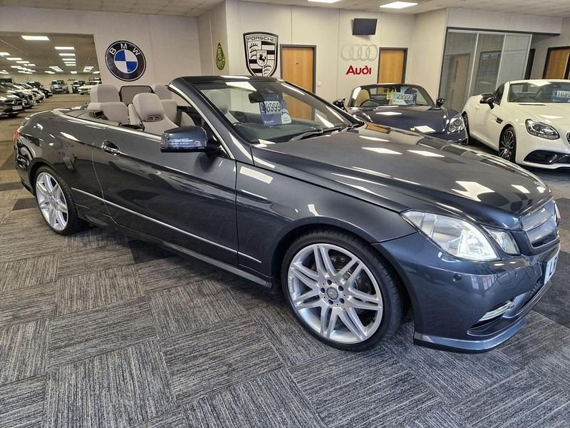 Used Mercedes E250 2013 Grey Cabriolet
