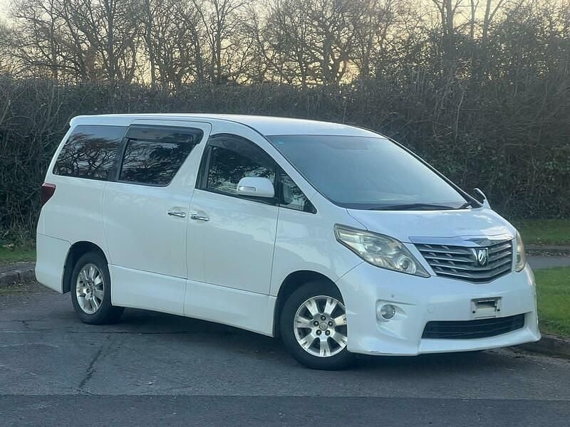 White pearl crystal shine Used 2008 Toyota Alphard MPV | £9,950 (Good price) - Image 1/4