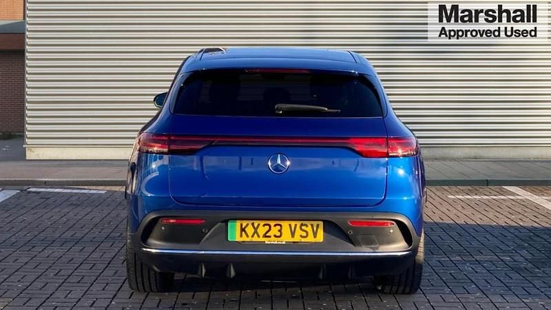 Used Mercedes EQC400 AMG line 300 kW (408 HP) 2023 Blue SUV