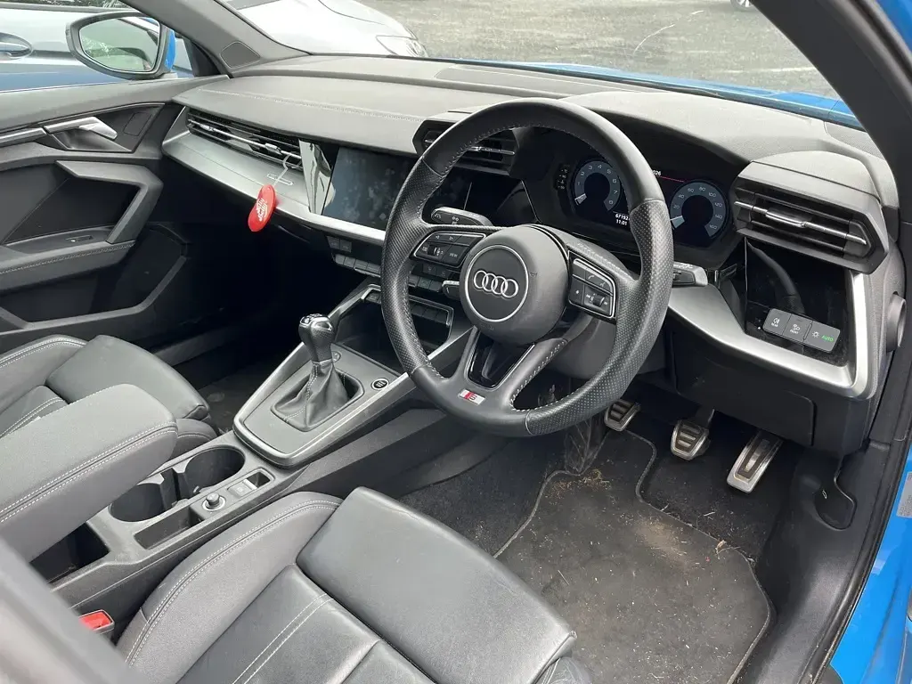 Used Audi A3 S-Line 2020 Turbo blue Sedan