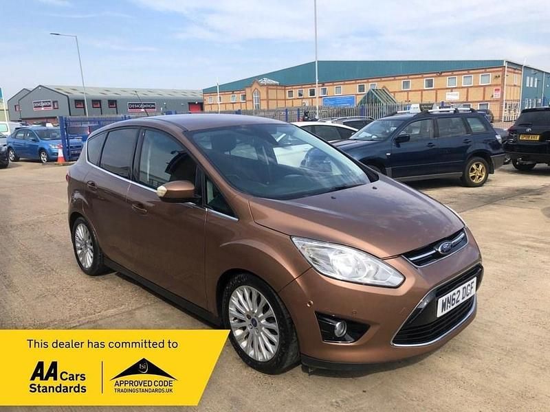 Brown Used 2012 Ford C-MAX Titanium MPV | £3,457 (Fair price) - Image 1/4