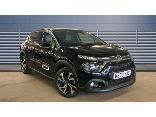 Black Used 2023 Citroën C3 PureTech Hatchback | £14,738 (Fair price) - Image 1/4