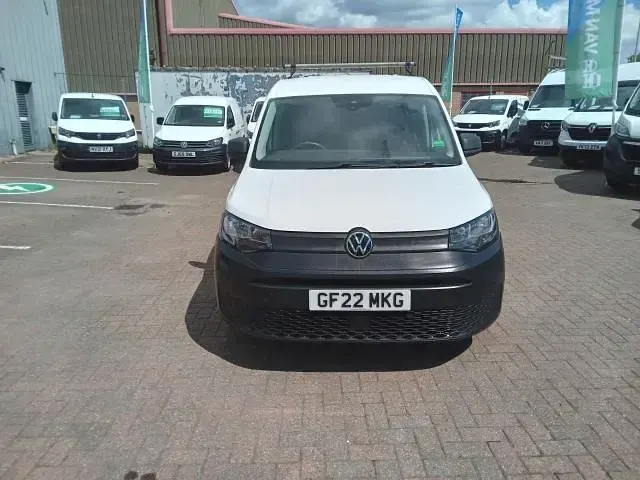 Used VW Caddy 102 HP (75 kW) 2022 White MPV