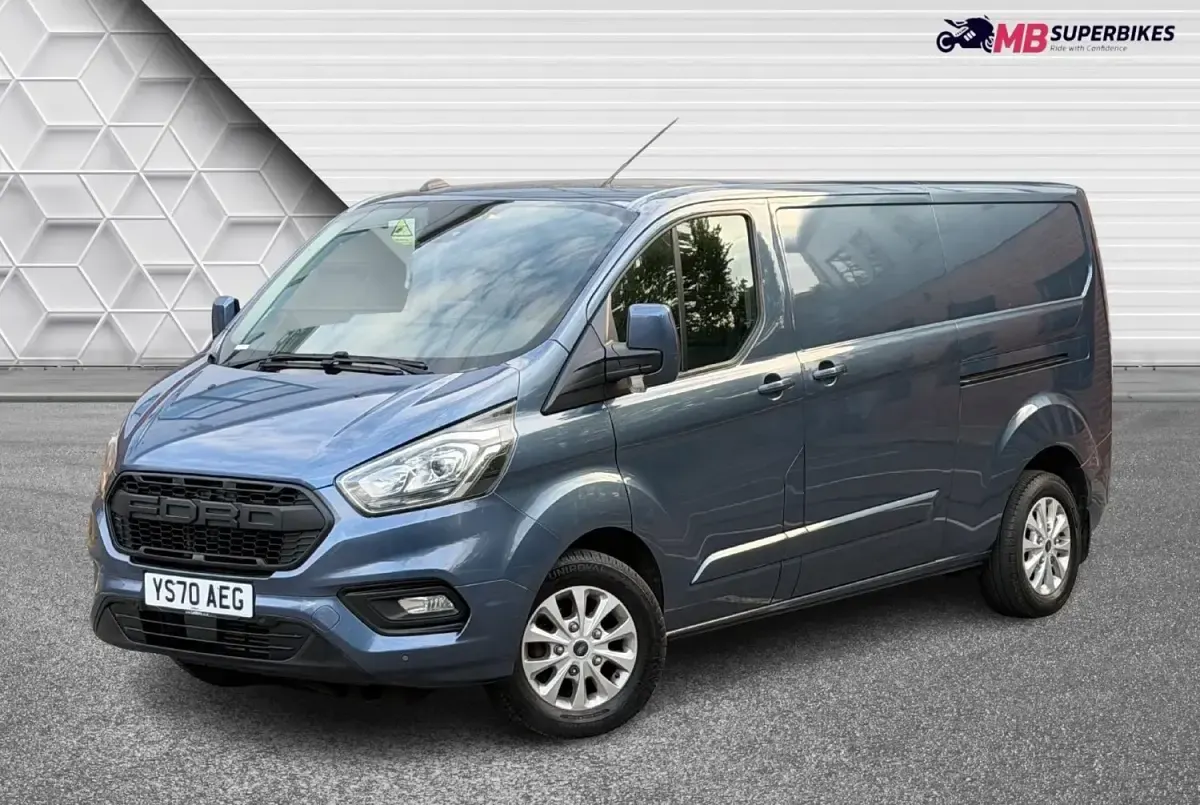 Second-hand Ford Transit Custom Limited 2020 Albastru Van