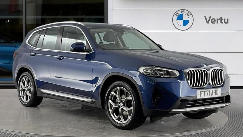 Used BMW X3 xLine 190 HP (139 kW) 2022 Blue SUV