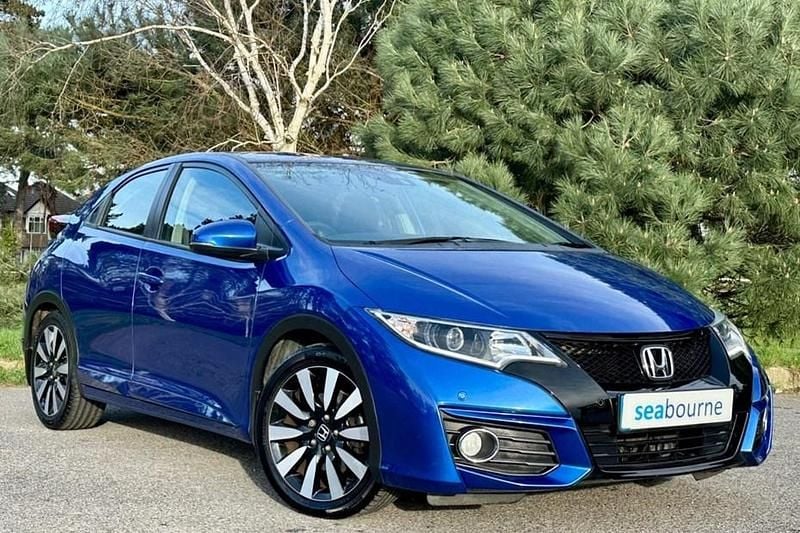 Used Honda Civic SE Plus 142 HP (104 kW) 2016 Blue Hatchback