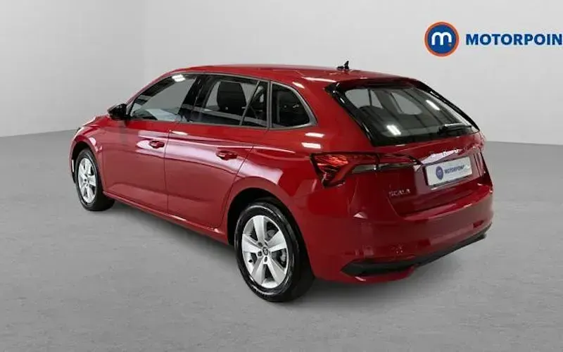 Used Skoda Scala SE 95 HP (69 kW) 2025 Red Hatchback