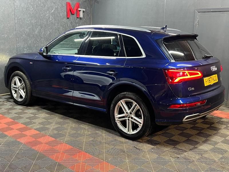 Used Audi Q5 S-Line 190 HP (139 kW) 2017 Blue SUV