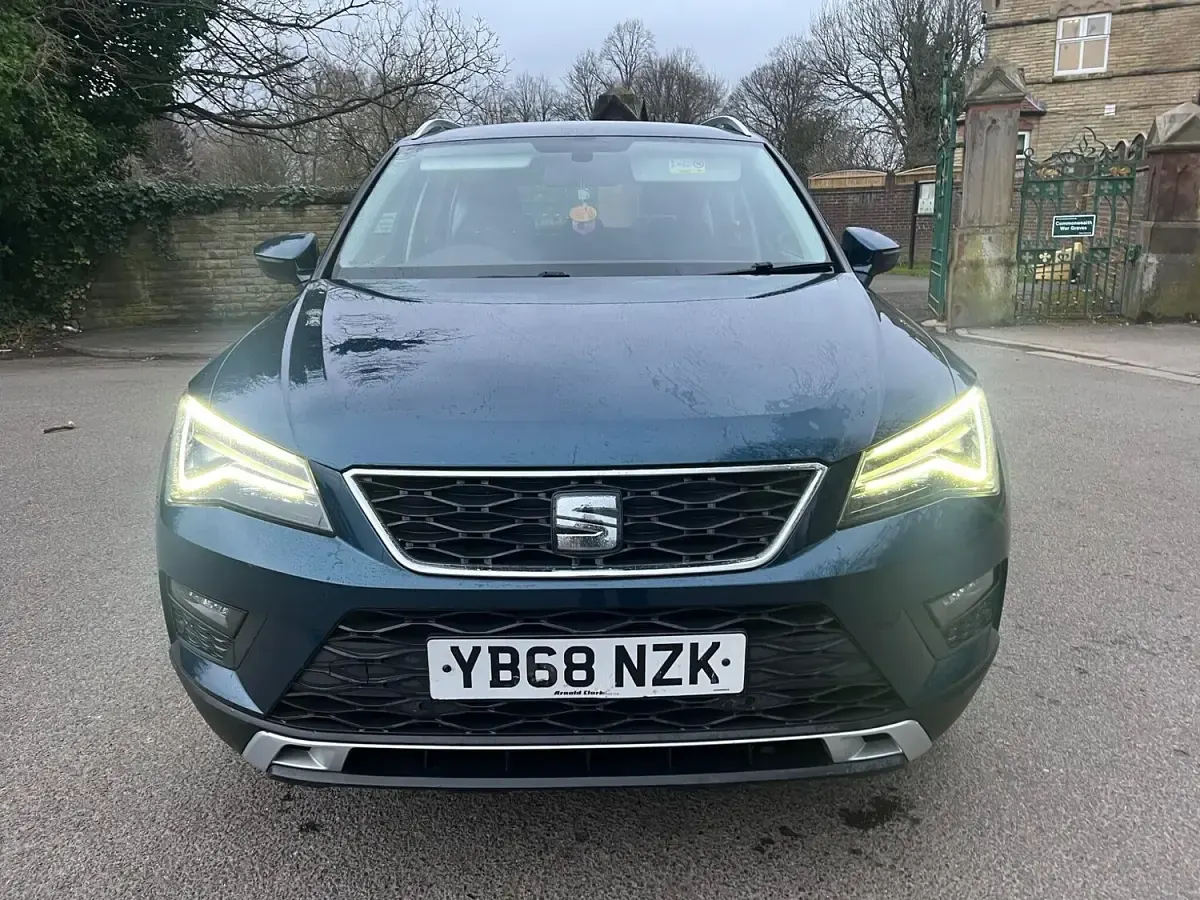 Used Seat Ateca SE Technology 115 HP (84 kW) 2019 Blue SUV