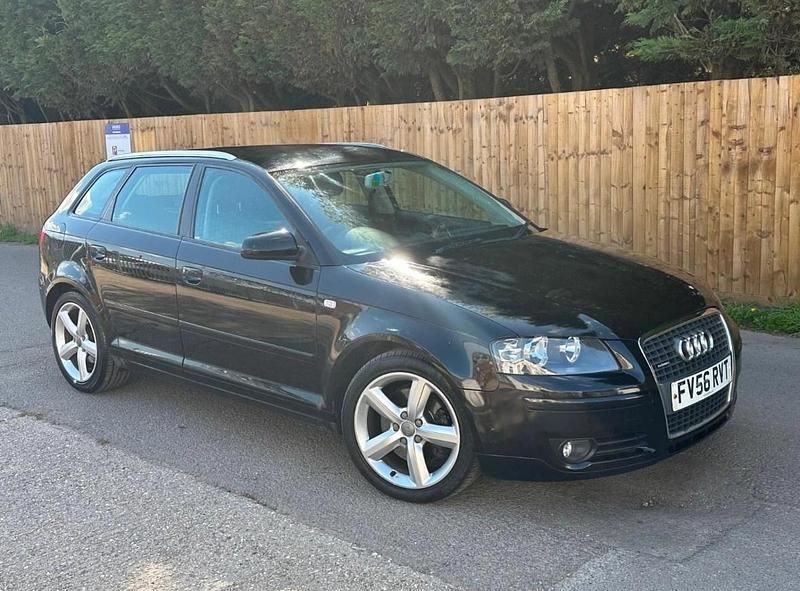 Black Used 2006 Audi A3 Sport Hatchback | £1,795 (Good price) - Image 1/4