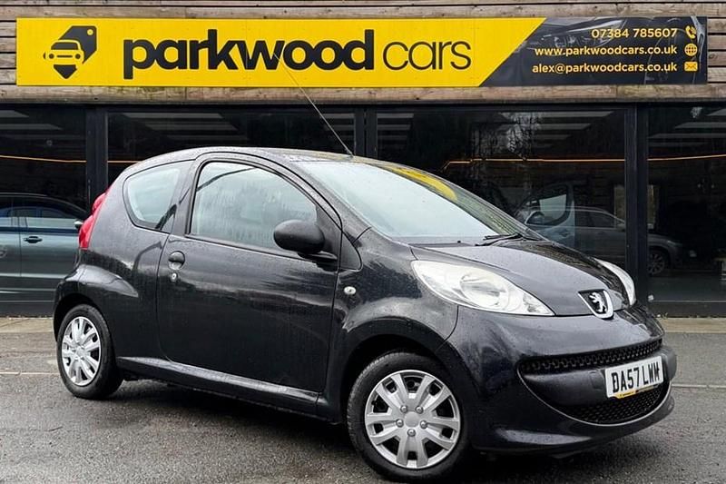 Used Peugeot 107 2007 Black Hatchback