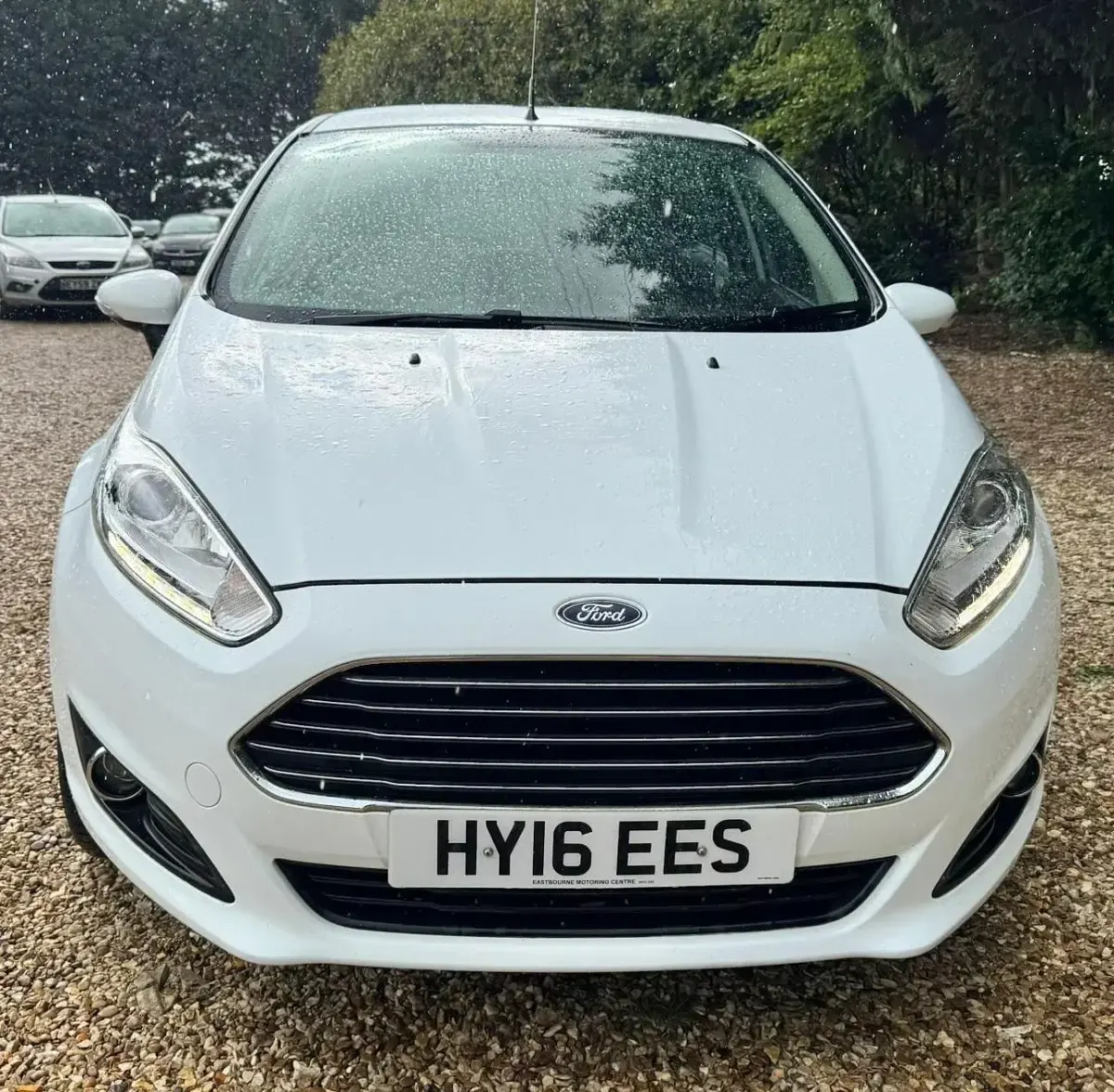 Used Ford Fiesta Zetec 98 HP (72 kW) 2016 White Hatchback