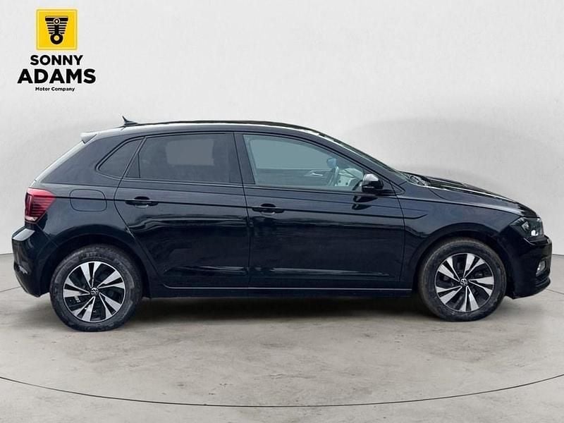 Used VW Polo Match 95 HP (69 kW) 2021 Black Hatchback