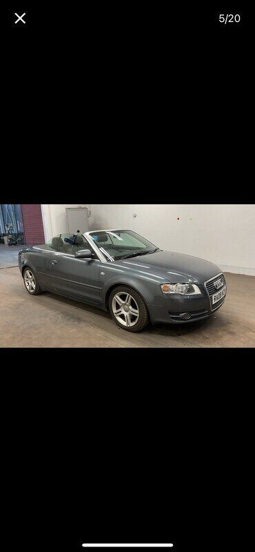 Grey Used 2008 Audi A4 Cabriolet Sport Cabriolet | £1,999 (Fair price) - Image 1/4