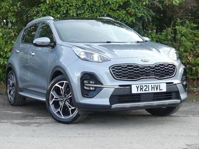 Silver Used 2021 Kia Sportage 4 SUV | £18,392 (Good price) - Image 1/4