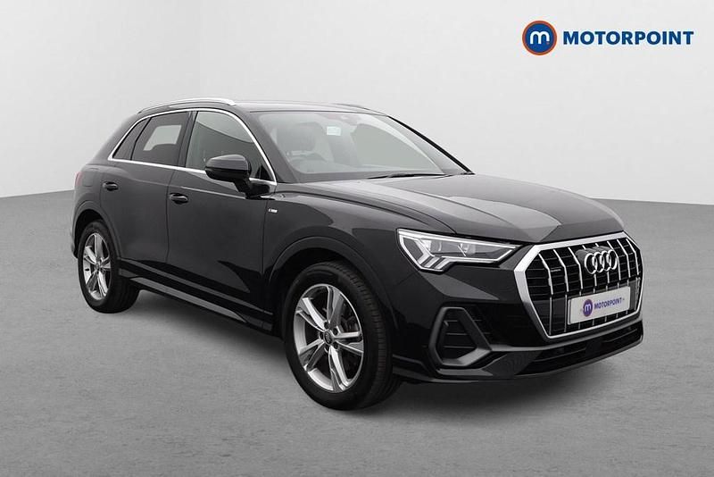 Black Used 2020 Audi Q3 S-Line SUV | £23,749 (Good price) - Image 1/4