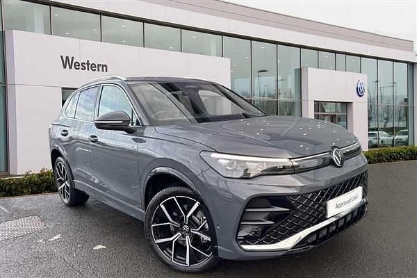 Grey Used 2025 VW Tiguan R-line SUV | £41,599 - Image 1/4