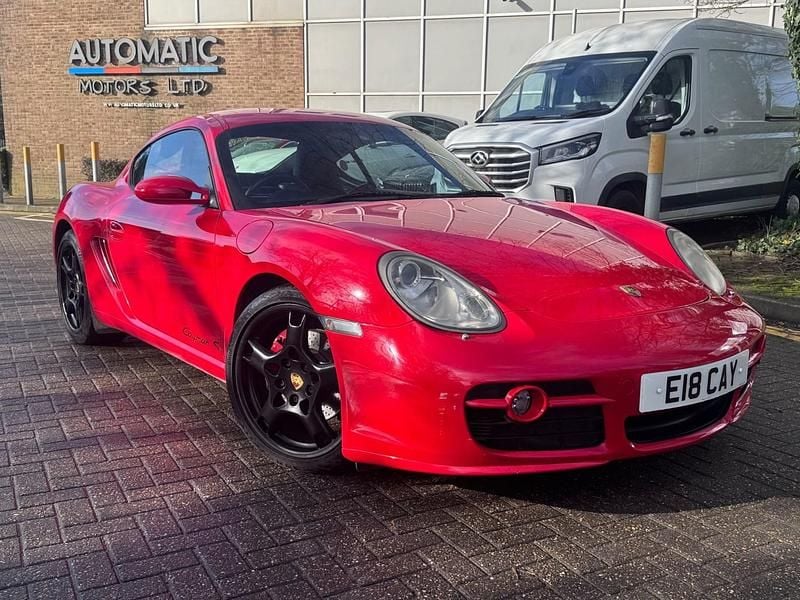 Red Used 2007 Porsche Cayman Coupe | £13,990 (Fair price) - Image 1/4