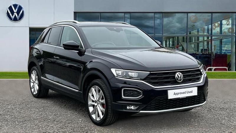 Used VW T-Roc SEL 150 HP (110 kW) 2018 Deep black pearl SUV