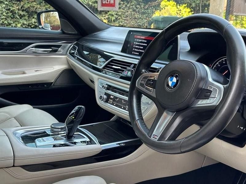Used BMW 740 M Sport 2018 Black Sedan