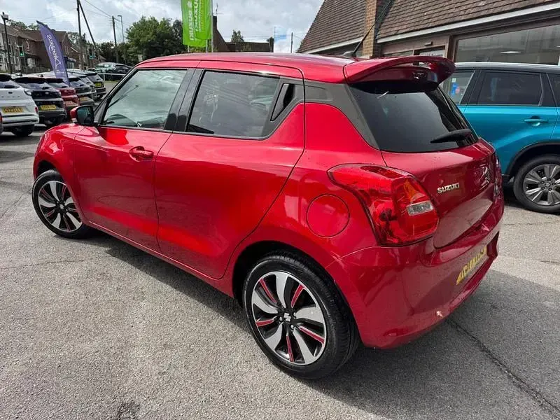 Used Suzuki Swift SZ5 111 HP (81 kW) 2017 Red Hatchback