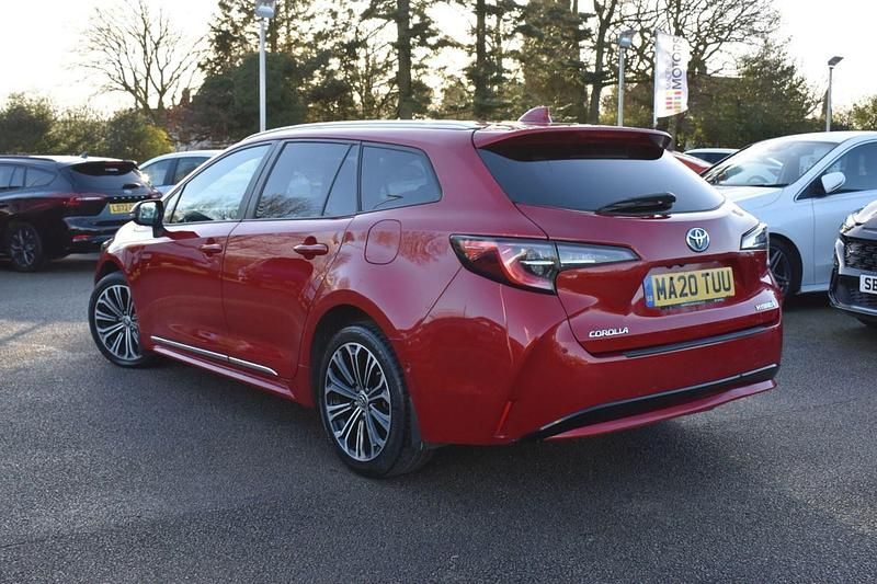 Used Toyota Corolla Design 2020 Red Estate